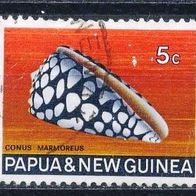 Papua und Neuguinea Mi. Nr. 142 (1) Muscheln, Schnecken o <