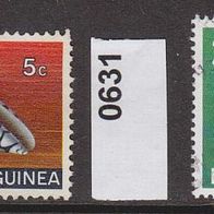 Papua und Neuguinea Mi. Nr. 142 + 631 (1) Muscheln, Schnecken o <