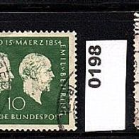 Bundesrepublik Deutschland Mi. Nr. 165 Kriegsgefangene + 197 + 198 + 204 o