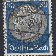 D. Reich 1933, Mi. Nr. 0527 / 527, Hindenburg WZ 4, gestempelt #00707