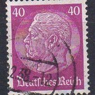D. Reich 1933, Mi. Nr. 0524 / 524, Hindenburg WZ 4, gestempelt #00716