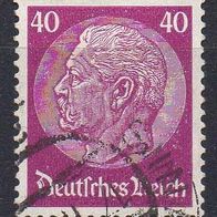 D. Reich 1933, Mi. Nr. 0524 / 524, Hindenburg WZ 4, gestempelt #00717