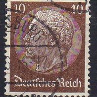 D. Reich 1933, Mi. Nr. 0518 / 518, Hindenburg WZ 4, gestempelt #00745