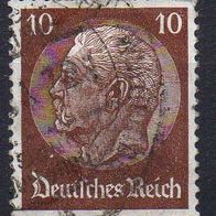 D. Reich 1933, Mi. Nr. 0518 / 518, Hindenburg WZ 4, gestempelt #00747