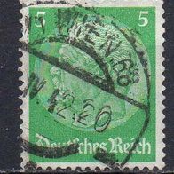 D. Reich 1933, Mi. Nr. 0515 / 515, Hindenburg WZ 4, gestempelt #00763