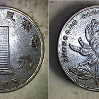 China 1 Yuan 2005 (0611)