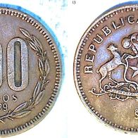 Chile 100 Pesos 1989 (0650)