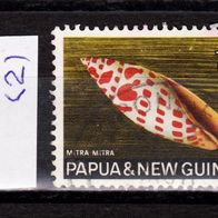 Papua und Neuguinea Mi. Nr. 143 (2) Muscheln, Schnecken o <