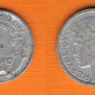 Frankreich 1 Franc 1949 B