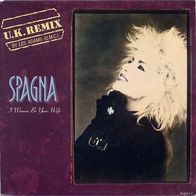 Spagna - I Wanna Be Your Wife (U.K. Remix) / Woman In Love 45 single 7" Italo-disco