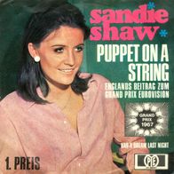Sandie Shaw - Puppet On A String / Had A Dream Last Night 45 single 7" Pye