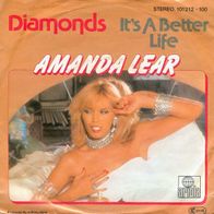 Amanda Lear - Diamonds / It?s A Better Life 45 single 7"