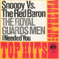 The Royal Guards Men - Snoopy Vs. The Red Baron - 7" - Ariola 19 292 AT (D) 1966