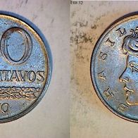 Brasilien 10 Centavos 1970 (0730)