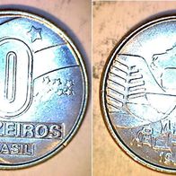 Brasilien 10 Cruzeios 1990 (0740)