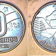 Brasilien 10 Cruzeios 1991 (0745)