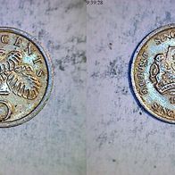 Singapur 5 Cents 1989 (2127)