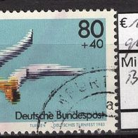 BRD / Bund 1983 Sporthilfe: Sportereignisse 1983 MiNr. 1172 gestempelt -1-