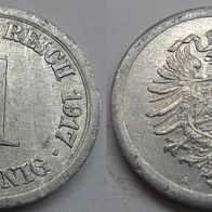 Deutsches Reich 1 Pfennig 1917 (A) ## S20