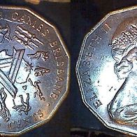 Australien 50 Pence 1982 Commonwealthspiele (2241)