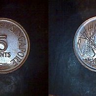 Singapur 5 Cent 1980 (2252)
