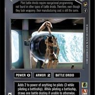 Star Wars CCG - Battle Droid Pilot - Theed Palace (THP)
