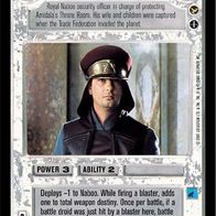 Star Wars CCG - Corporal Rushing - Theed Palace (THP)