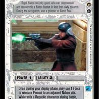 Star Wars CCG - Officer Perosei - Theed Palace (THP)