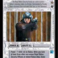Star Wars CCG - Royal Naboo Security Officer - Theed Palace (THP)