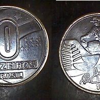 Brasilien 10 Cruzeios 1991 (0759)