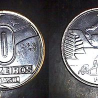 Brasilien 10 Cruzeios 1991 (0760)