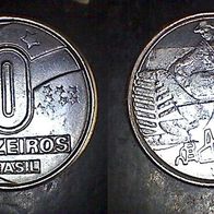 Brasilien 10 Cruzeios 1991 (0762)