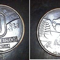 Brasilien 10 Cruzeios 1991 (0771)