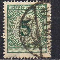 D. Reich 1923, Mi. Nr. 0339 / 339, Korbdeckel-Muster, gestempelt #00986