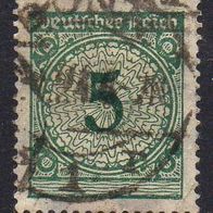 D. Reich 1923, Mi. Nr. 0339 / 339, Korbdeckel-Muster, gestempelt #00988