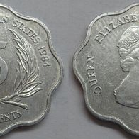 Ostkaribische Staaten 5 Cents 1984 ## C5