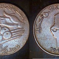 Tunesien 1/2 Dinar 1990 (0839)