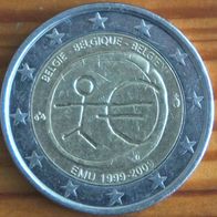 2 Euro Belgien 2009 10 Jahre Währungsunion (WWU) gebraucht