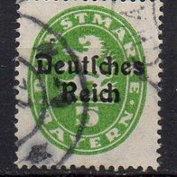 D. Reich Dienst 1920, Mi. Nr. 0034 / D34, Überdruck auf Bayern, gestempelt #01087