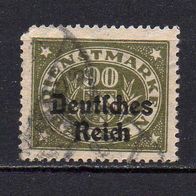 D. Reich Dienst 1920, Mi. Nr. 0045 / D45, Überdruck auf Bayern, gestempelt #01111