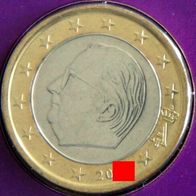 1 Euro Belgien 2000 2001 oder 2005 Kursmünze unc. aus KMS