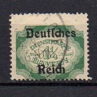 D. Reich Dienst 1920, Mi. Nr. 0047 / D47, Überdruck auf Bayern, gestempelt #01121