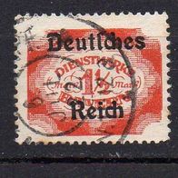 D. Reich Dienst 1920, Mi. Nr. 0048 / D48, Überdruck auf Bayern, gestempelt #01122