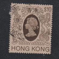 Hongkong Freimarke " Königin Elisabeth II. " Michelnr. 401 o