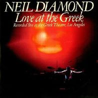 Neil Diamond - Love At The Greek (Live, L. A. 1977) - 12" DLP - CBS 95001 (NL) 1977