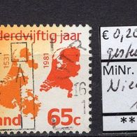 Niederlande 1981 450 Jahre Staatsrecht MiNr. 1188 gestempelt