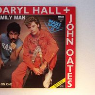 Daryl Hall + John Oates - Family Man / One On One, Maxi Single - RCA 1982