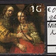 Niederlande 1999 Niederländische Gemälde des 17. Jahrhunderts MiNr. 1730 gestempelt 2