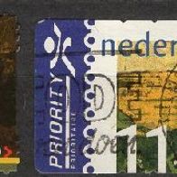 Niederlande 2000 Freimarken für Post vorrangiger Beförderung MiNr. 1805 - 1806 gest.