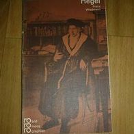 Rowohlts Monographien: Georg Wilhelm Friedrich Hegel